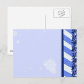 Winter Blue Postkarte (Vorne/Hinten)