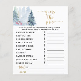 Winter blue Price Guess Baby Showspiel