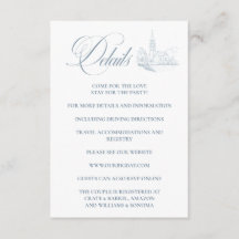 Winter Blue Umschlagkarte Details