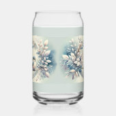 Winter Bluebird Berry Wreath Dosenglas (Rechts)
