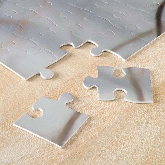 Winter Bluebird Nature Art Puzzle (Seite)