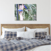 Winter Bluebirds Leinwanddruck (Insitu (Schlafzimmer))
