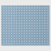 Winter-Blues Geschenkpapier (Flach)
