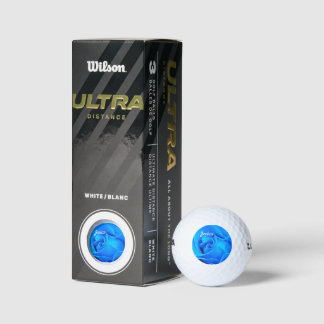 Winter Blues Personalisiert Golf Balls Golfball