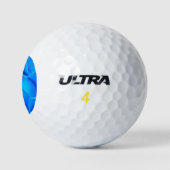 Winter Blues Personalisiert Golf Balls Golfball (Logo)