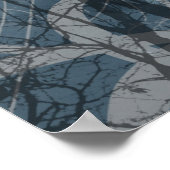 Winter-Blues Poster (Ecke)