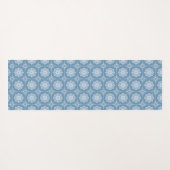 Winter-Blues Yogamatte (Rückseite (Horizontal))