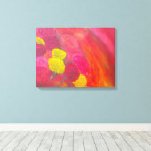 Winter Blume 16x20 gewickelte Leinwand (Insitu (Holzboden))