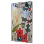 Winter Blume & Holly Klemmbrett (Links)