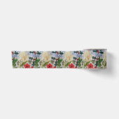 Winter Blume & Holly Satinband (Vorderseite)