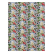 Winter Blume & Holly Tischdecke (Vorderseite)
