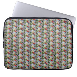 Winter Blume & Holtop-Schläfchen Laptopschutzhülle