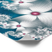 Winter-Blume Poster (Ecke)