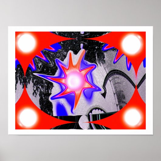 Winter-Blume Poster (Vorne)
