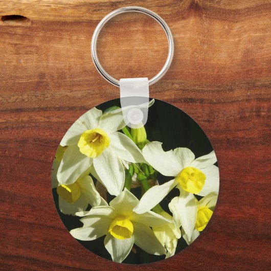 Winter-Blume Schlüsselanhänger (Vorderseite)