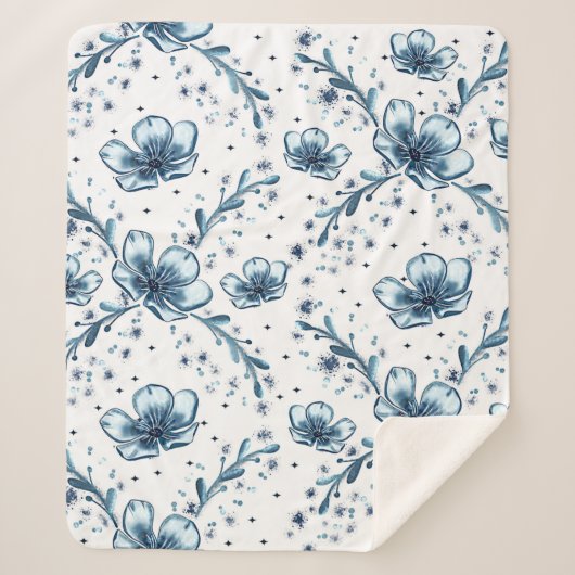 WINTER-BLUME SHERPADECKE (Vorderseite)