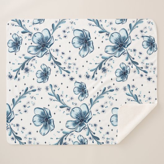 WINTER-BLUME SHERPADECKE (Vorderseite (Horizontal))