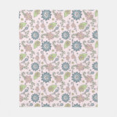 Winter-Blumen in der rosa Decke (Vorderseite)