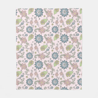 Winter-Blumen in der rosa Decke