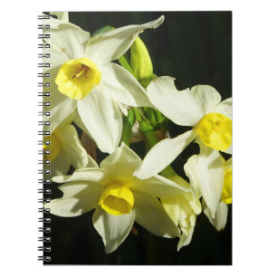 Winter-Blumen Notizblock
