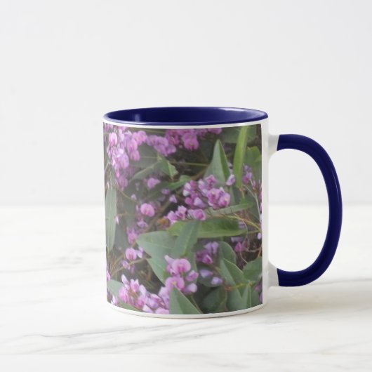 Winter-Blumen Tasse (Rechts)