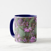 Winter-Blumen Tasse (Vorderseite Links)