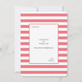 Winter-Blumenwasser| Überlaufhilfe Einladung (Rückseite)