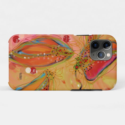 Winter-Blush-Telefongehäuse Case-Mate iPhone Hülle (Rückseite (Horizontal))