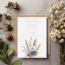 Winter Boho Blumenhochzeit | Weiß
