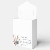Winter Boho Floral Wedding | Weiß Geschenkschachtel (Geöffnet)