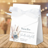 Winter Boho Floral Wedding | Weiß Geschenkschachtel