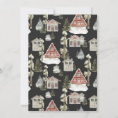 Winter Bonfire Geburtstag | Hot Chocolate & S'more (Rückseite)