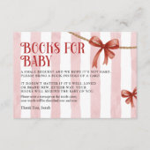 Winter Books for Baby Card Begleitkarte (Vorderseite)