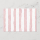 Winter Books for Baby Card Begleitkarte (Rückseite)