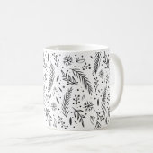 Winter Botanical Klassischer Becher Kaffeetasse (VorderseiteRechts)