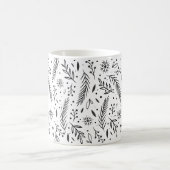 Winter Botanical Klassischer Becher Kaffeetasse (Mittel)