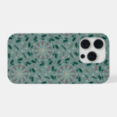 Winter Botanical Snowflake IPhone Case Hülle (Rückseite (Horizontal))