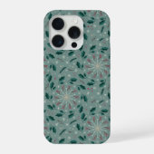 Winter Botanical Snowflake IPhone Case Hülle (Rückseite)