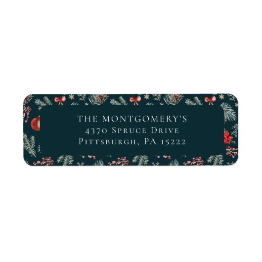 Winter Botanicals Coquette Bow | Christmas (Vorne)