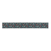 Winter Botanicals Coquette Bow | Christmas Ripsband (Vorderseite)