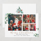 Winter Botanicals Elegante 4 Bilder Weihnachten (Vorne/Hinten)