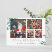 Winter Botanicals Elegante 4 Bilder Weihnachten (Stehend Vorderseite)