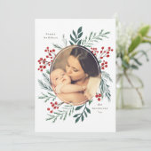 Winter Botanicals Elegantes Foto (Stehend Vorderseite)