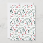 Winter Botanicals Elegantes Foto (Rückseite)