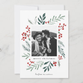 Winter Botanicals Elegantes Weihnachtsfest Foto