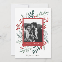 Winter Botanicals Elegantes Weihnachtsfest Foto