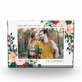Winter Botanicals | Feiertags-Fotoblock Fotoblock (Vorderseite)