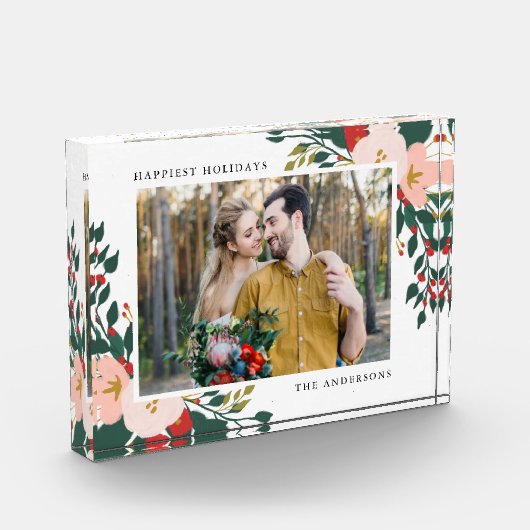 Winter Botanicals | Feiertags-Fotoblock Fotoblock (Links)