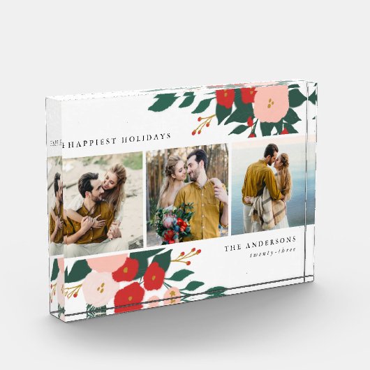 Winter Botanicals | Feiertags-Fotoblock Fotoblock (Links)