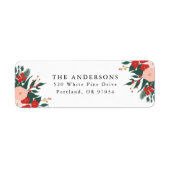 Winter Botanicals | Ferien-Rücksendeadressen-Aufkl (Vorne)